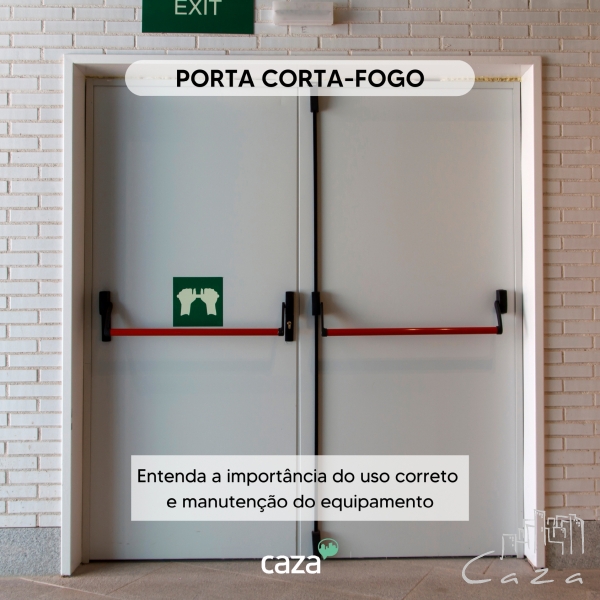 ABERTURA DE PORTA DE EMERGÊNCIA - Portas e aberturas de portas
